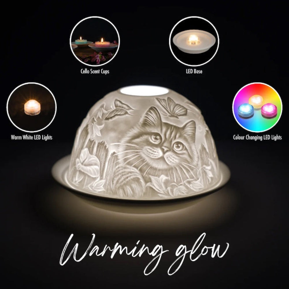 Cat Tealight Dome