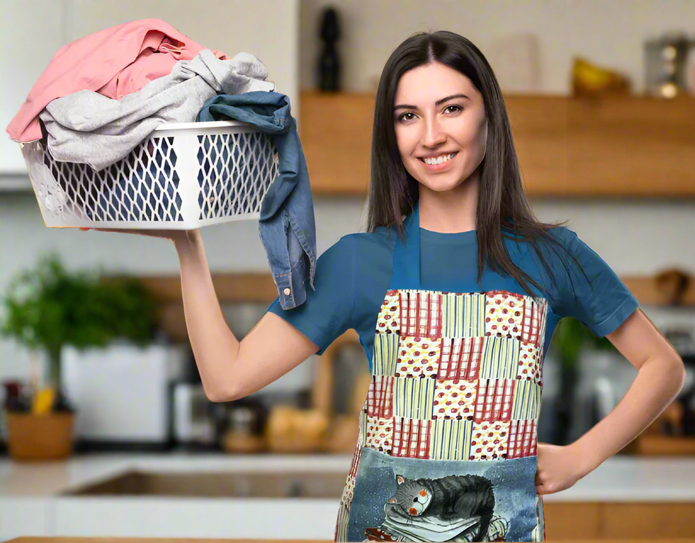 Laundry Cat Apron