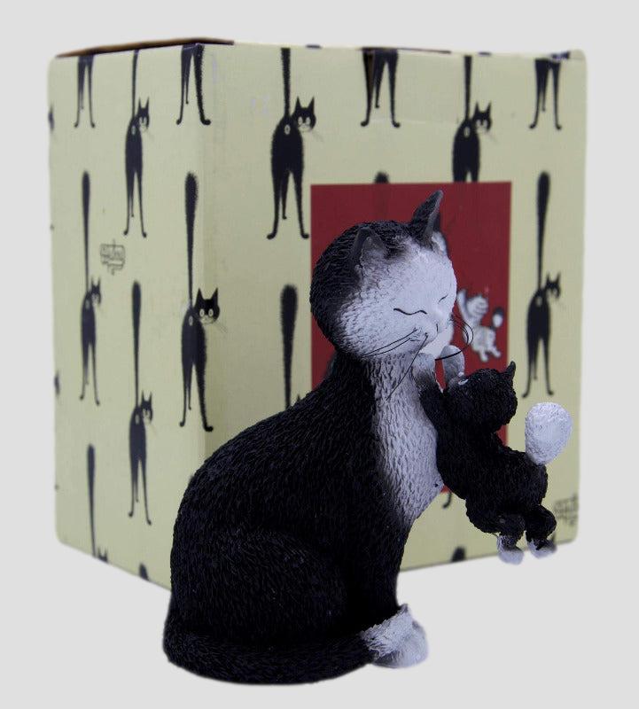 Dubout - Happy Days Cat Figurine