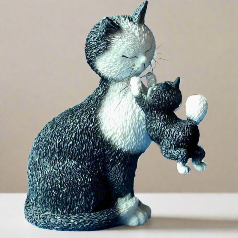 Dubout - Happy Days Cat Figurine