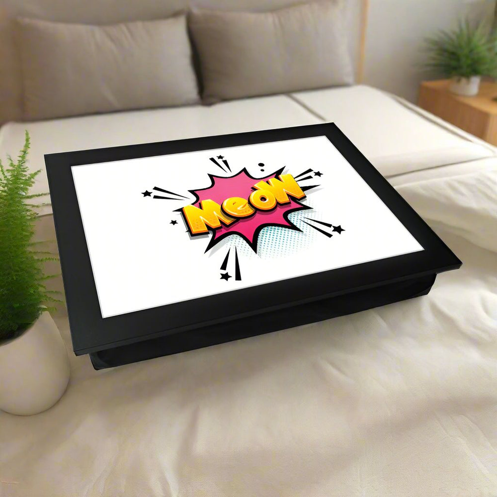 Meow Cat Design Lap Tray by Fabulous Felines