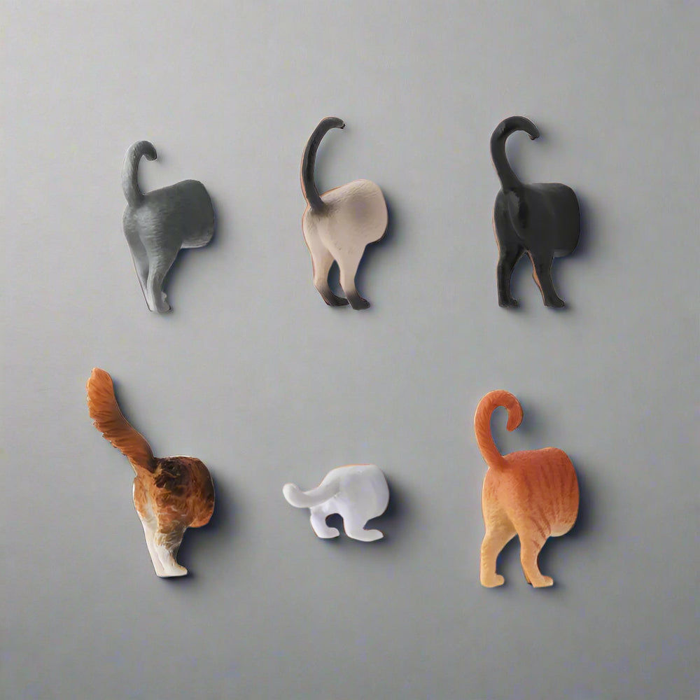 Cat Butt Fridge Magnets