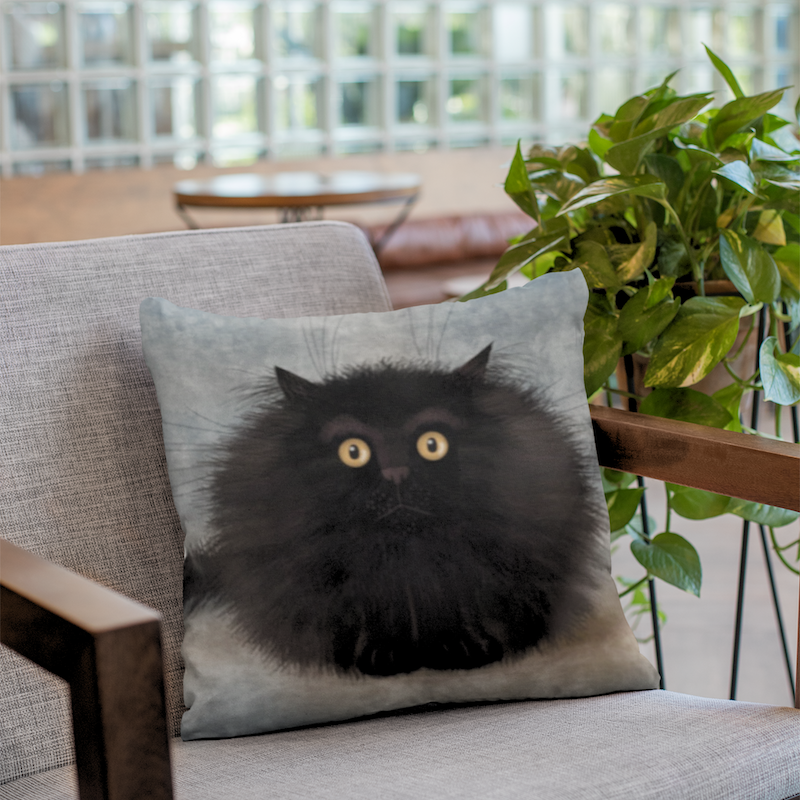 Oreo Cat Soft Feel Cushion