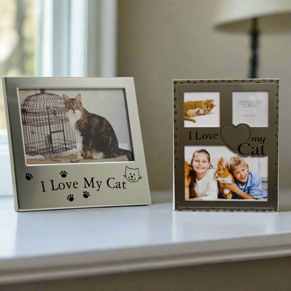 Photo Frames I Love My Cat - Gift Set