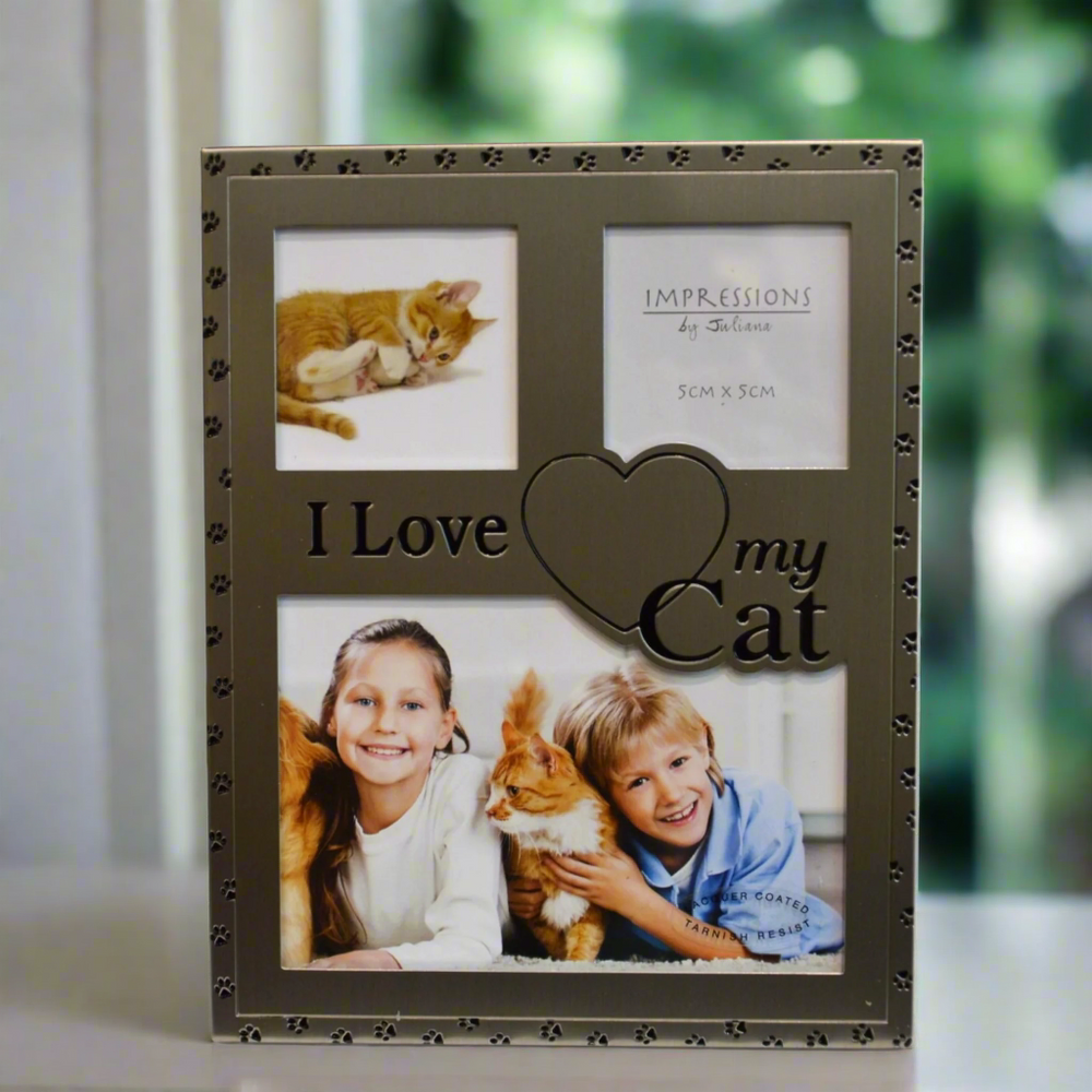 Photo Frames I Love My Cat - Gift Set