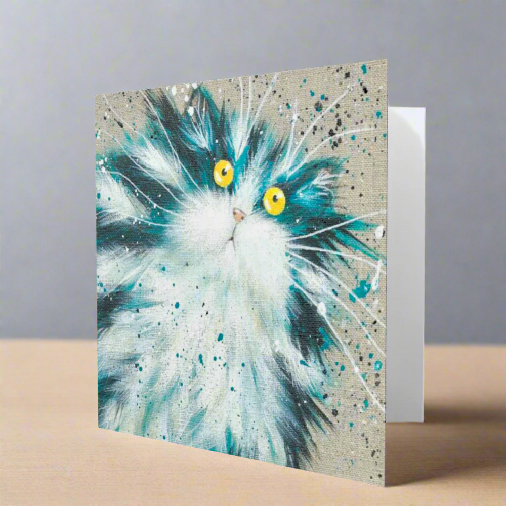 'Humbug' Cat Greeting Card