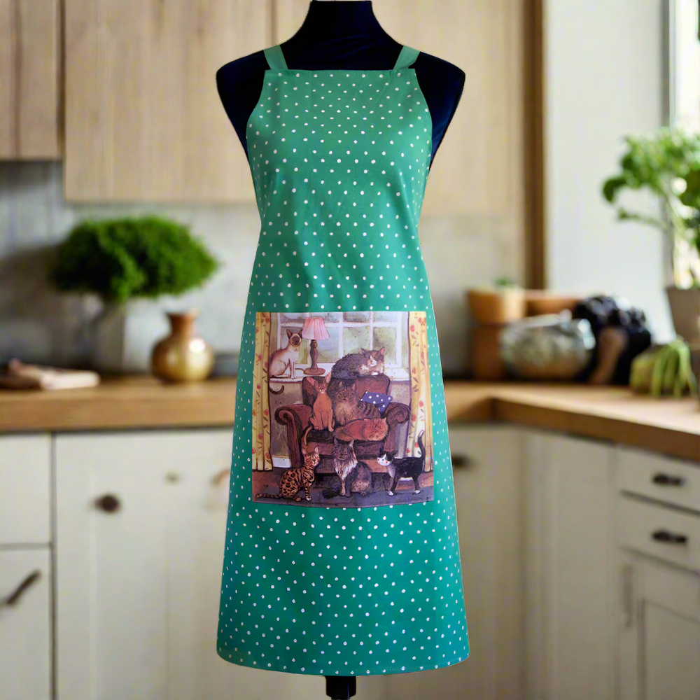 Alex Clark Cat House Apron