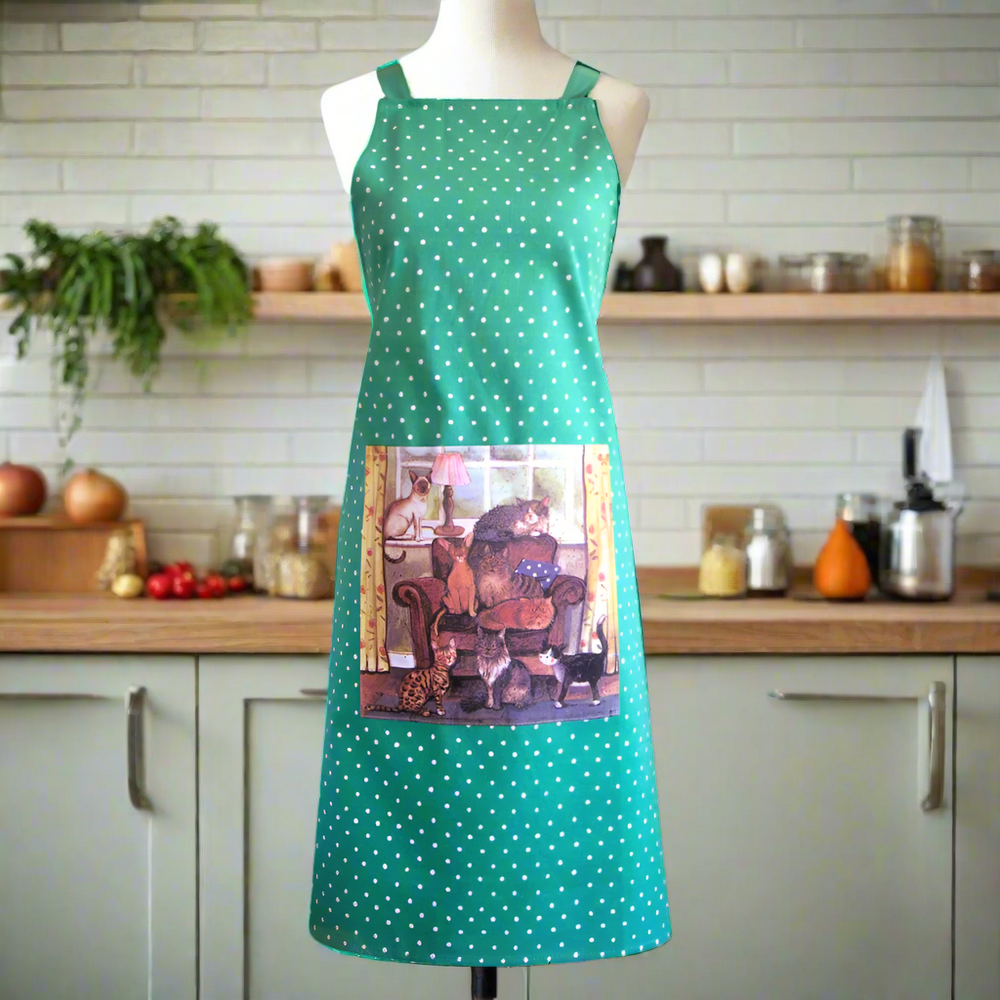 Alex Clark Cat House Apron