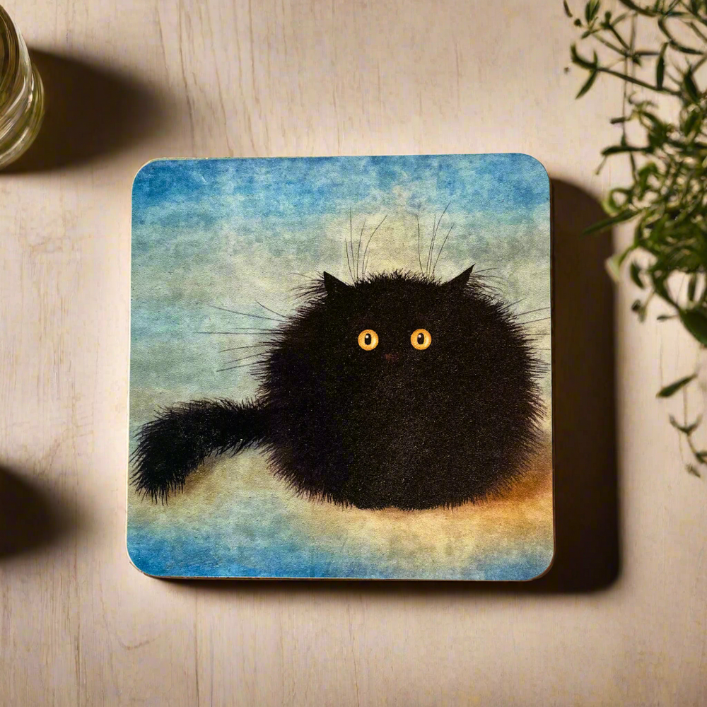 Oreo Black Cat Coasters