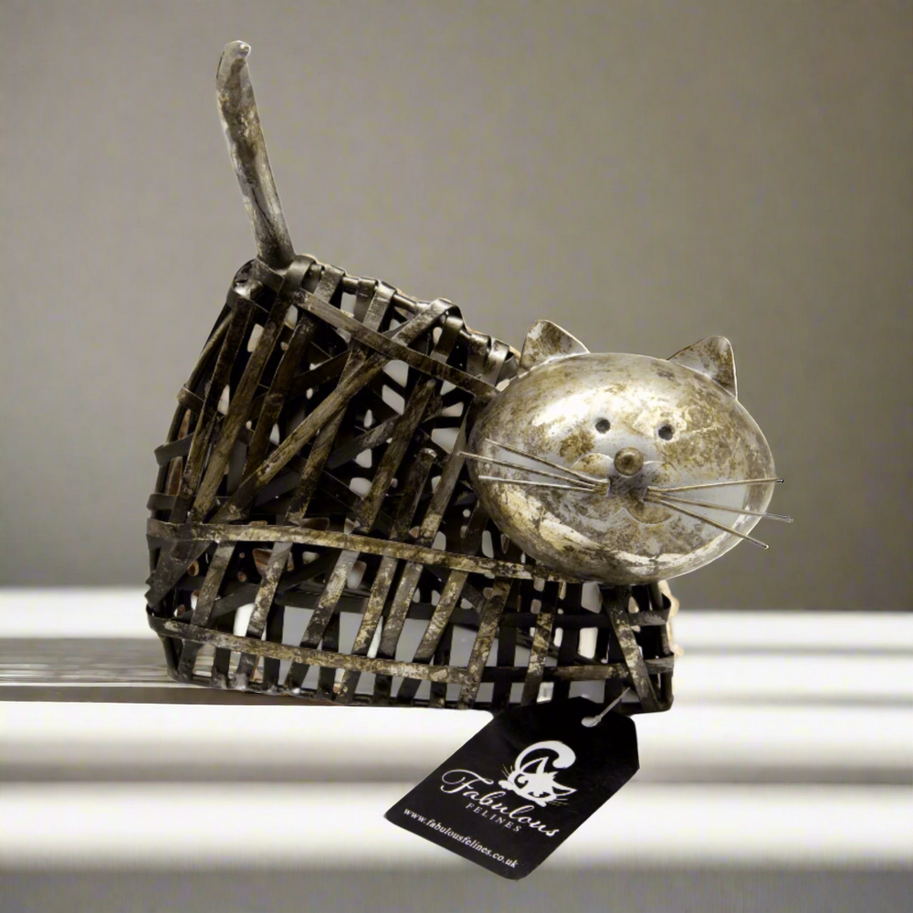 High Quality Metal Cat Statue