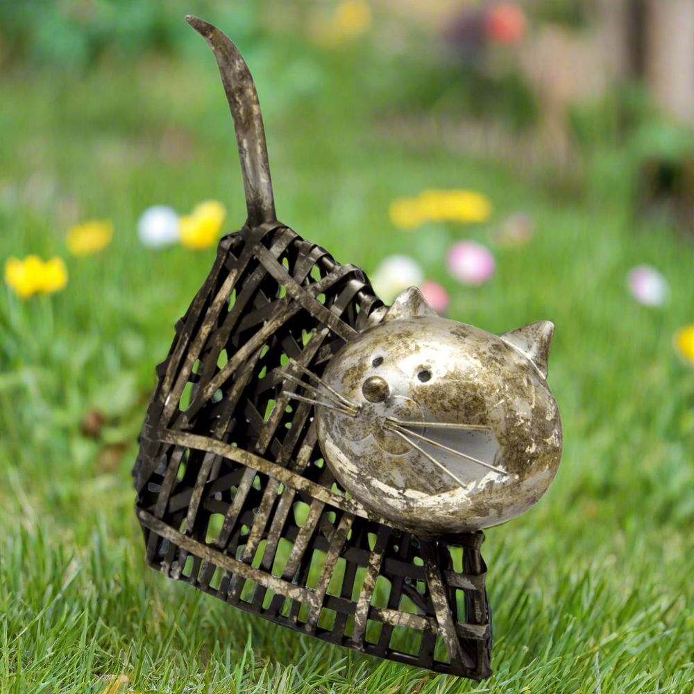 High Quality Metal Cat Statue