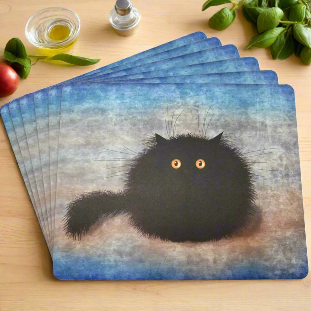 Oreo Black Cat Placemats