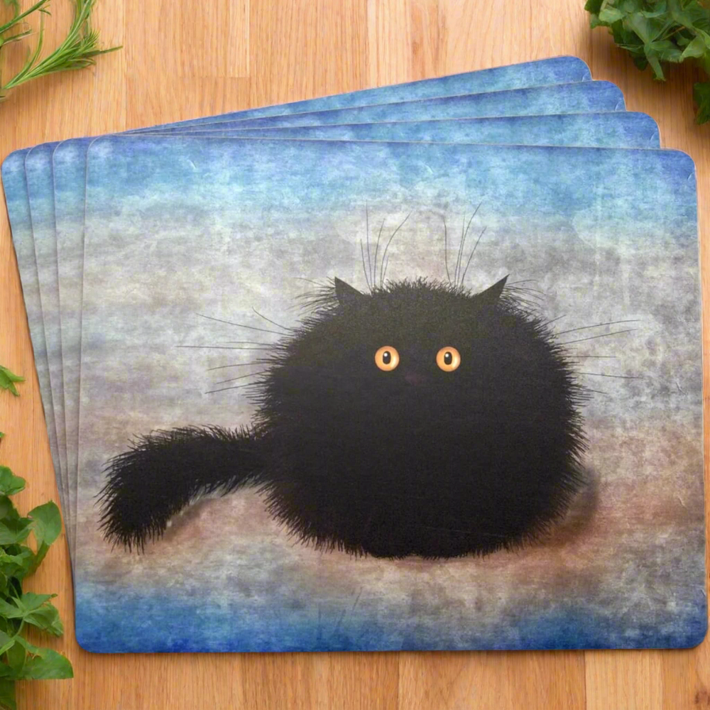 Oreo Black Cat Placemats