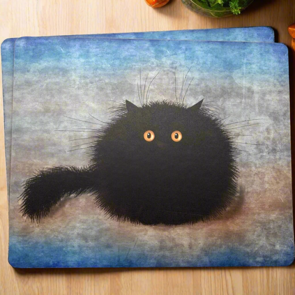 Oreo Black Cat Placemats