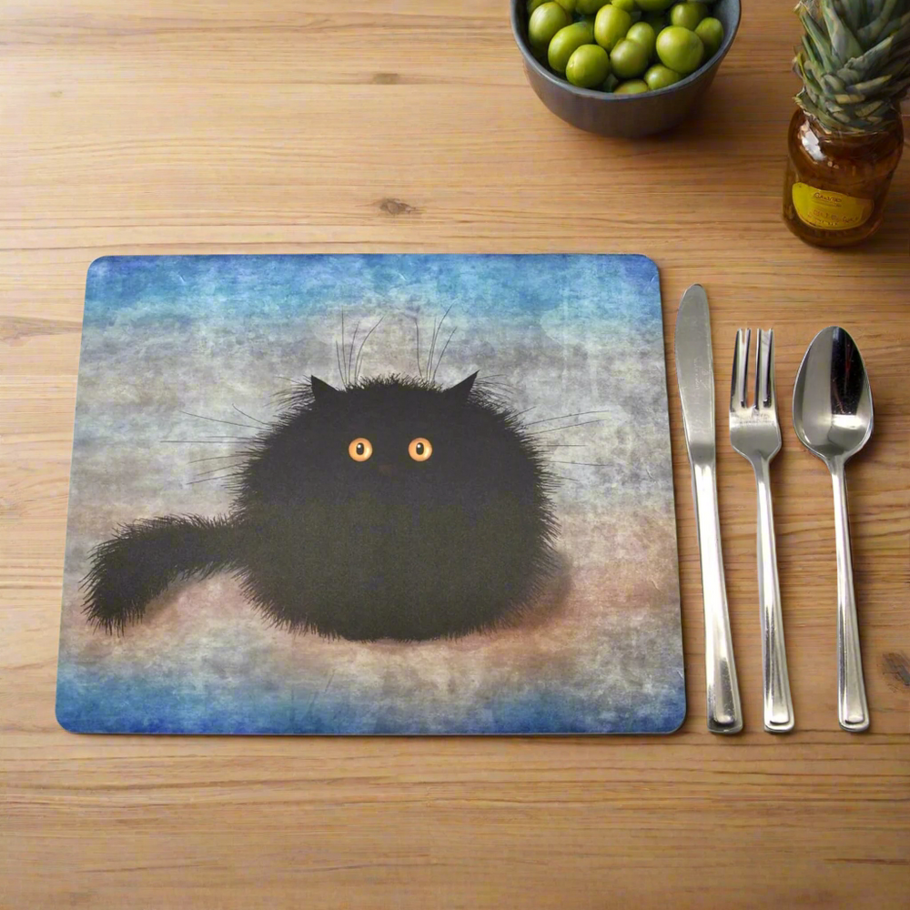 Oreo Black Cat Placemats