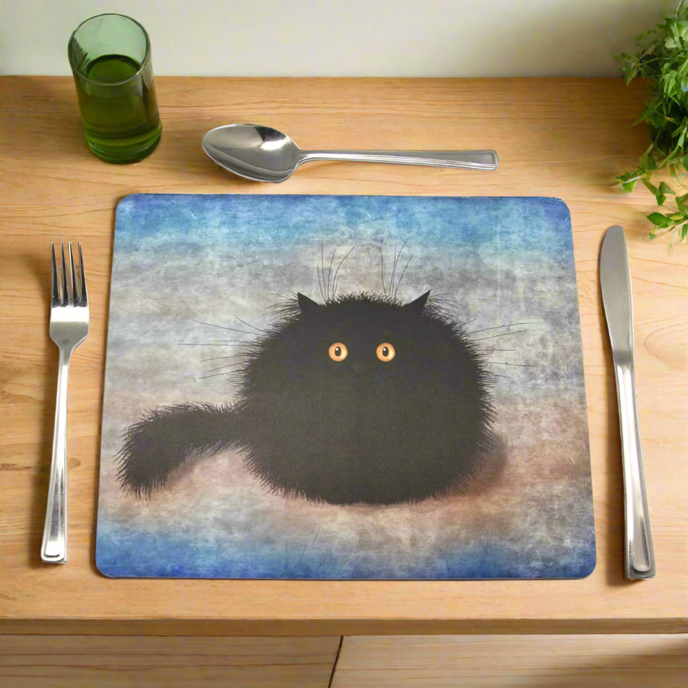 Oreo Black Cat Placemats