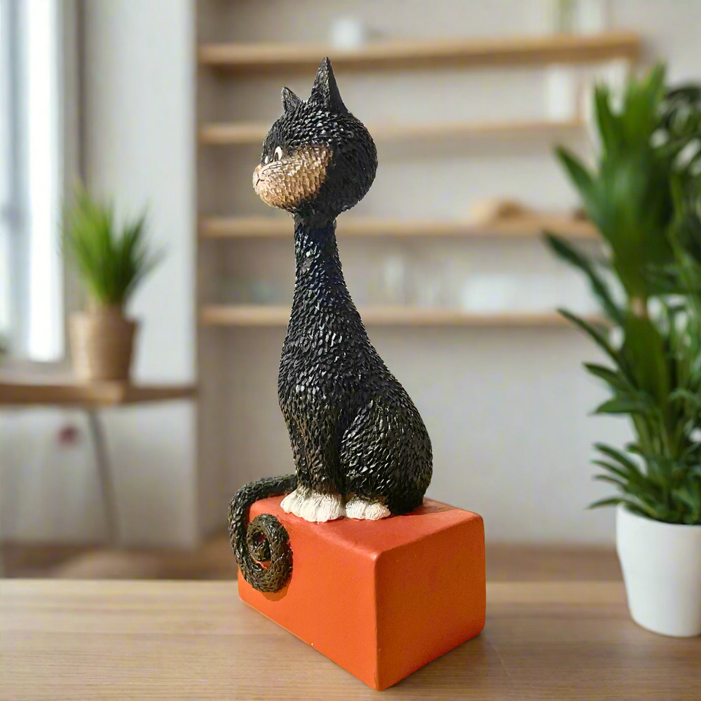 Dubout Cats - Kikou Black Cat Figurine