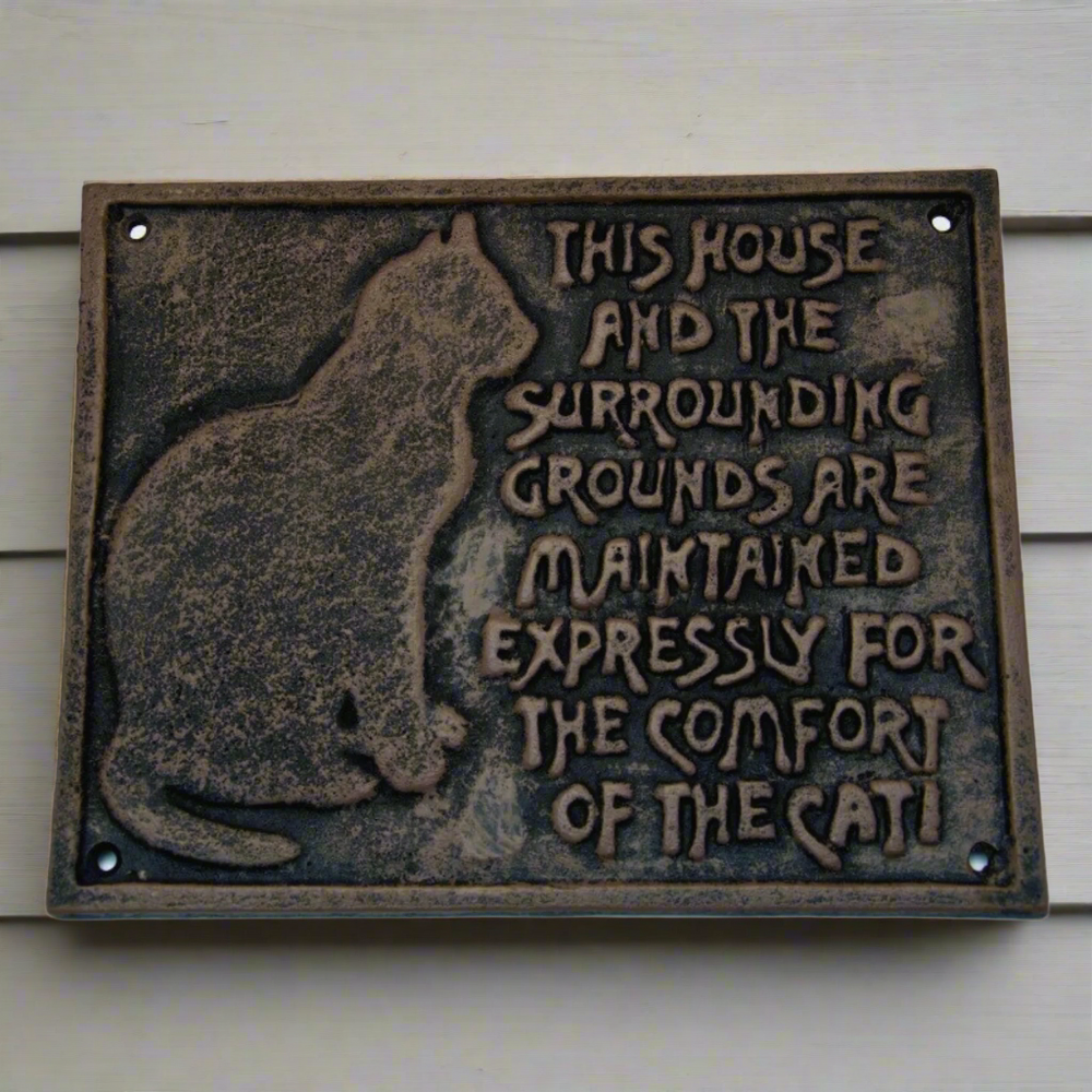 This House Cast Iron Hanging Plaque