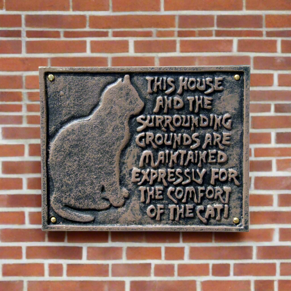 This House Cast Iron Hanging Plaque