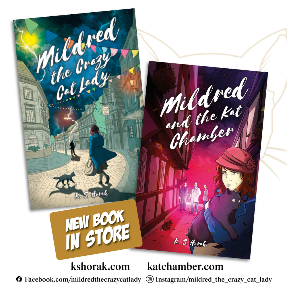 Mildred The Crazy Cat Lady & Mildred and the Kat Chamber (BOTH BOOKS)