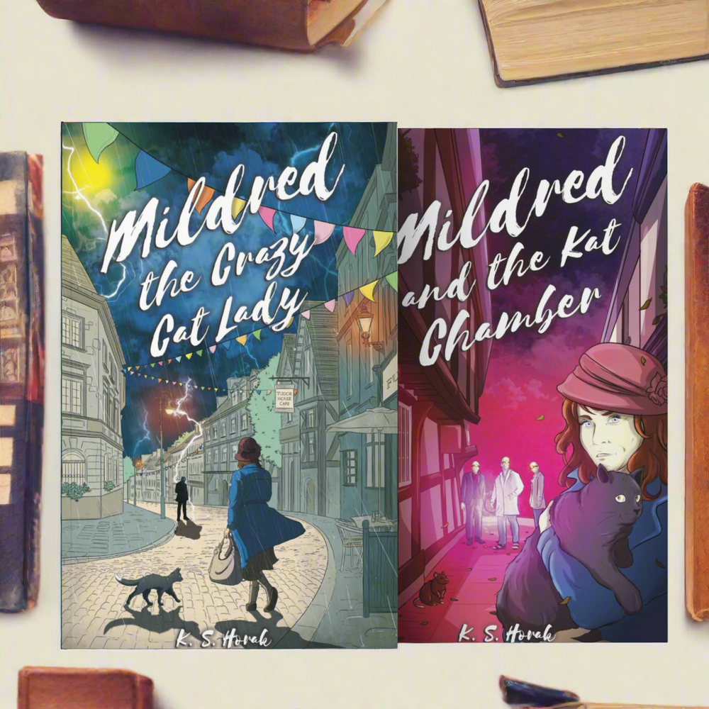 Mildred The Crazy Cat Lady & Mildred and the Kat Chamber (BOTH BOOKS)