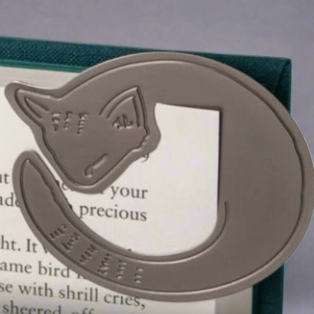 Cat Curled Up Bookmark