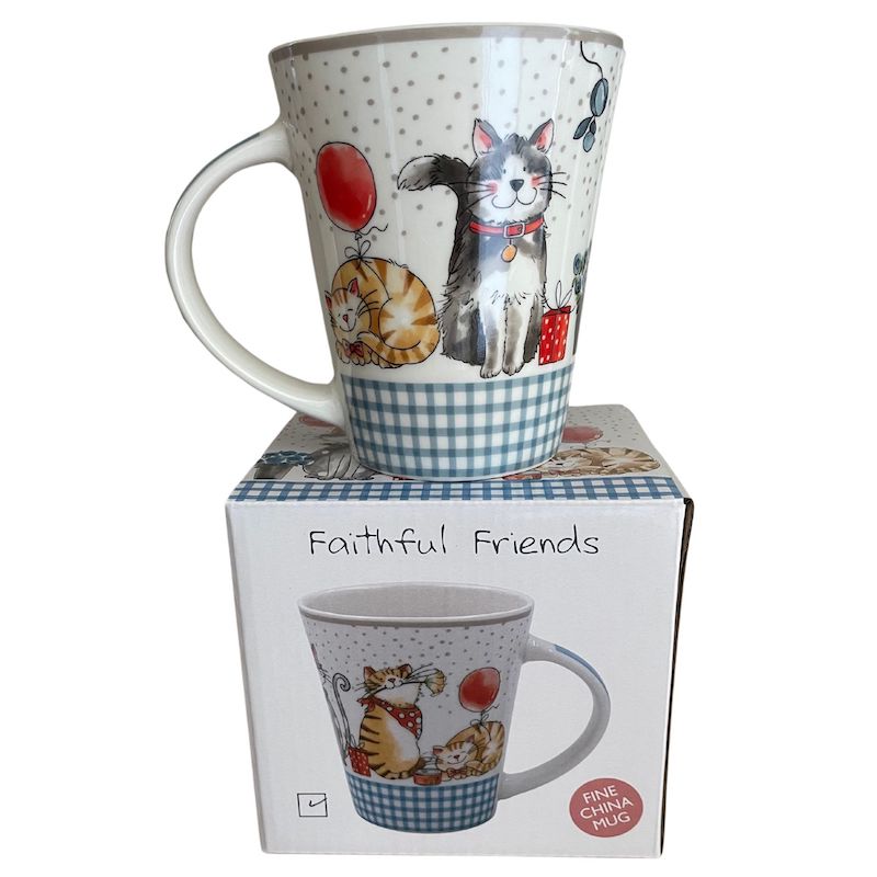 Faithful Friends Fine China Mug with Gift Box