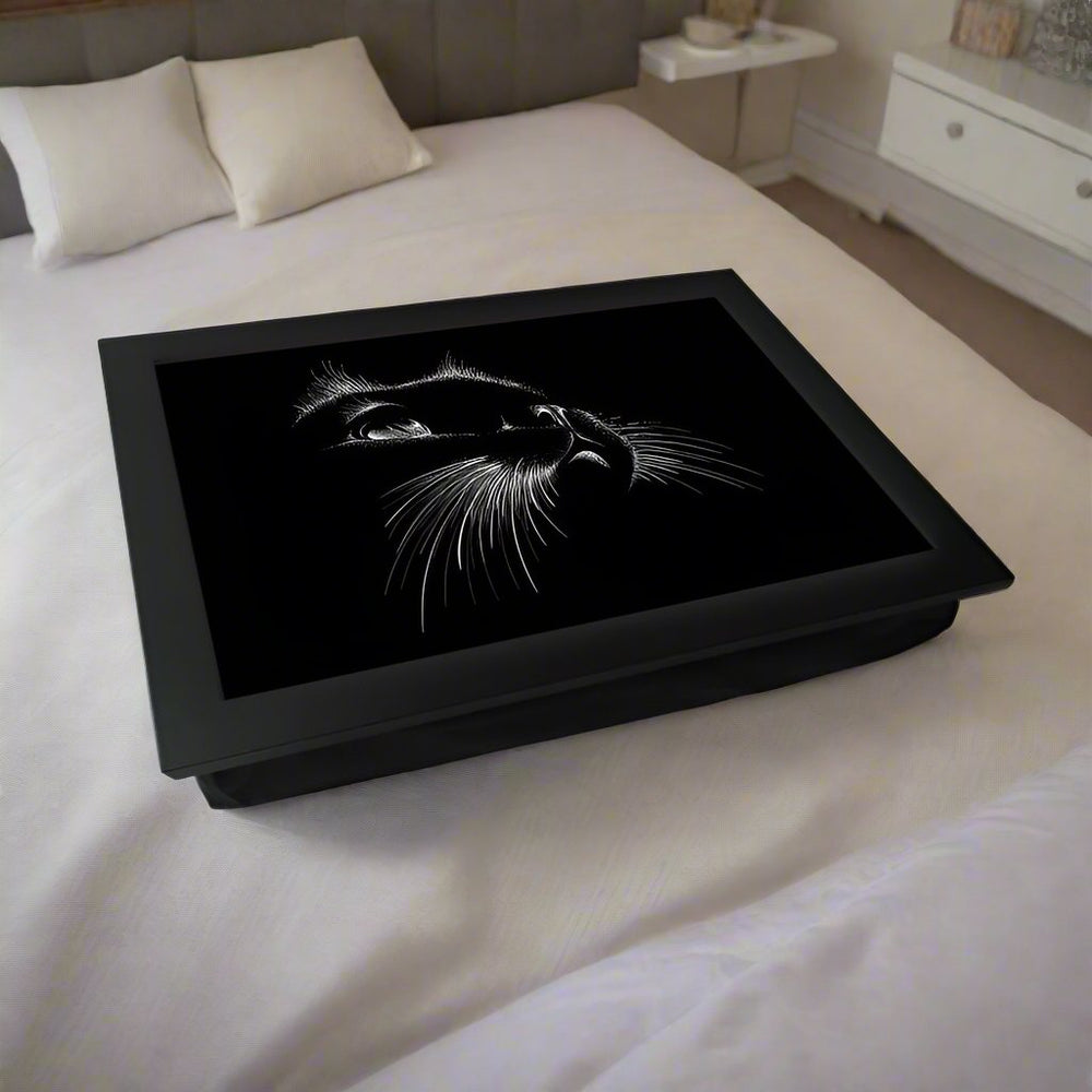 Black Magic Cat Lap Tray by Fabulous Felines