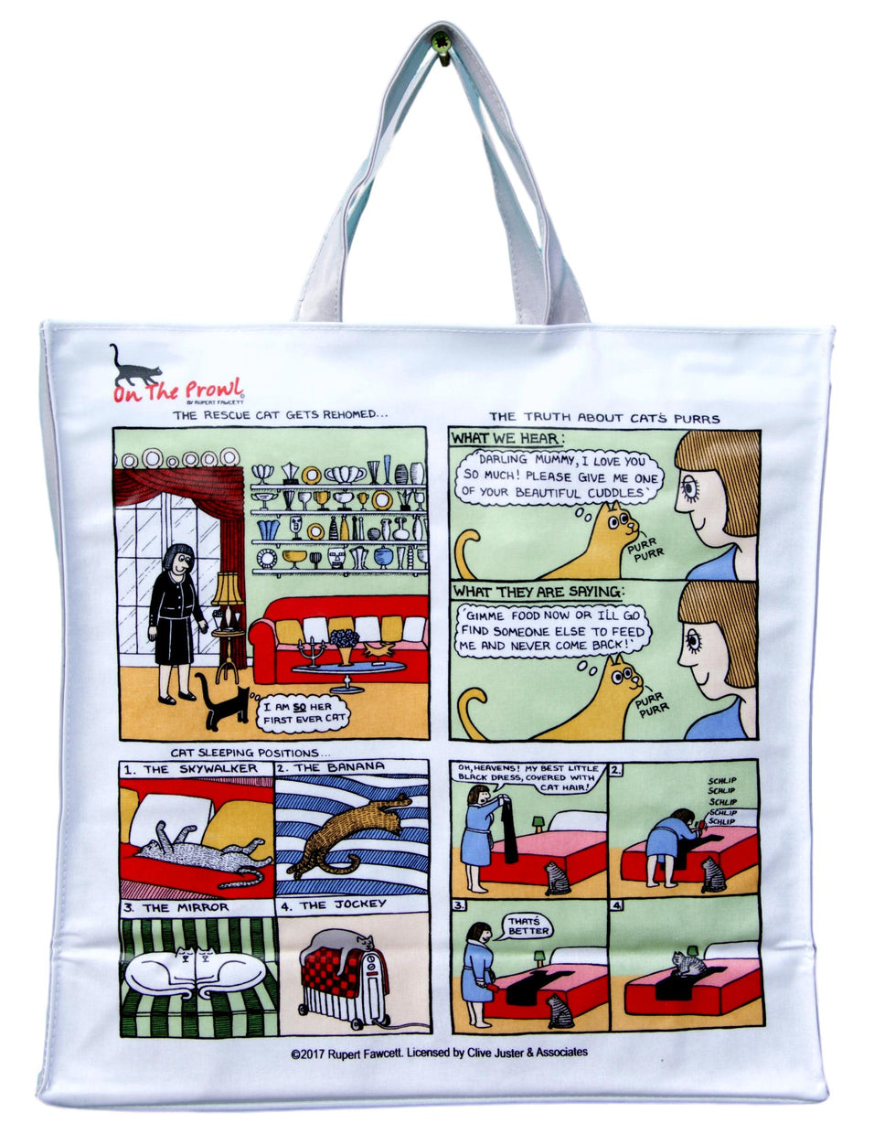 Rupert Fawcett On the Prowl Gusset Bag