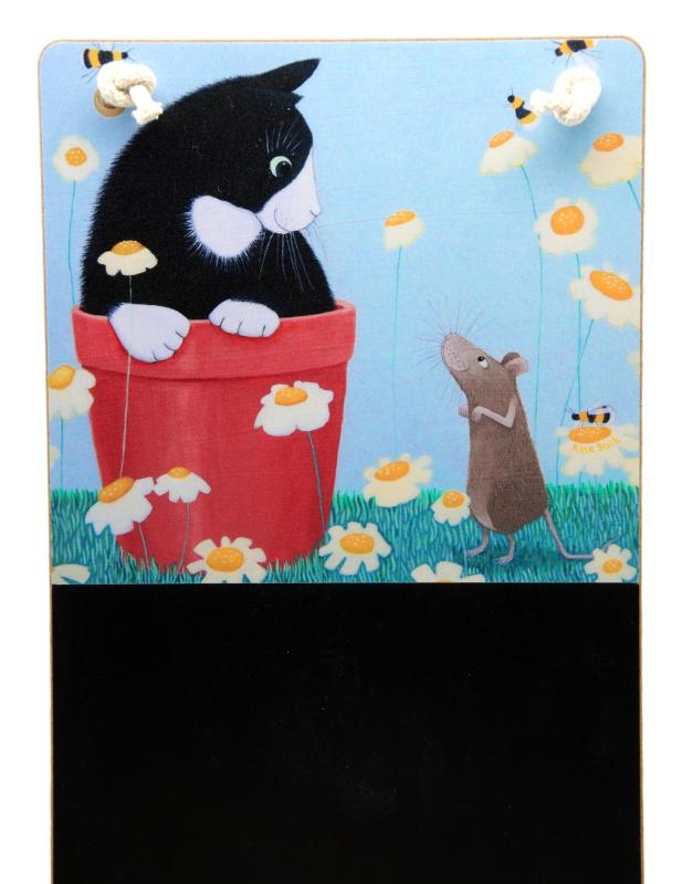 Daisy Games Cat Chalkboard & Chalk