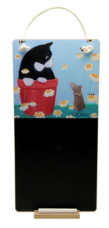 Daisy Games Cat Chalkboard & Chalk