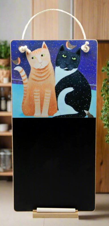 Season of Goodwill Cat Chalkboard & Chalk